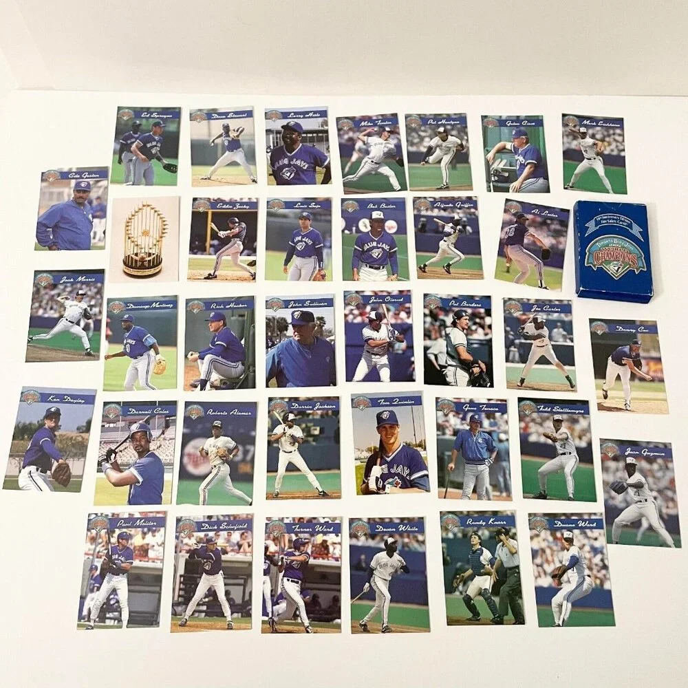 1992 10th Anniversary Edition Toronto Blue Jays Fire Safety Cards